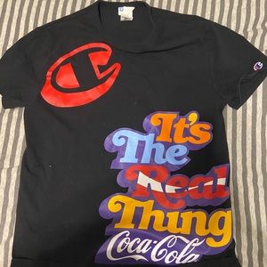 Coke x champion t shirt
